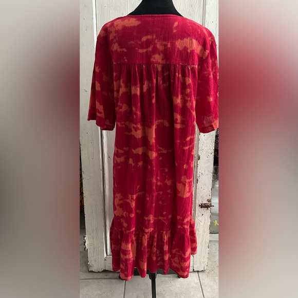 ❤️❤️Patio Casuals by Cabernet Tie-dyed BOHO House Pool Dress❤️❤️ - Picture 7 of 8